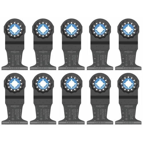 Vista 18 de Bosch OSL114MF Cuchilla de Corte por Inmersión para Multiherramienta Oscilante Bimetálica Starlock® de 1-1/4 pulgadas