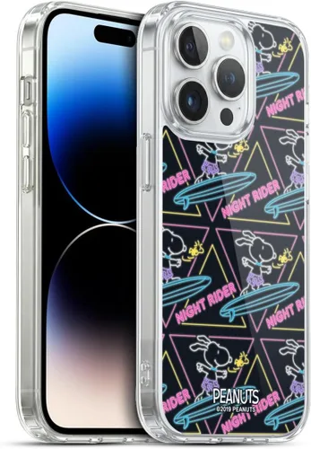 Vista 36 de Head Case Designs Funda de gel suave con licencia oficial de Peanuts Tropical Surf Snoopy Aloha Disco compatible con Apple iPhone 13 Mini Surf