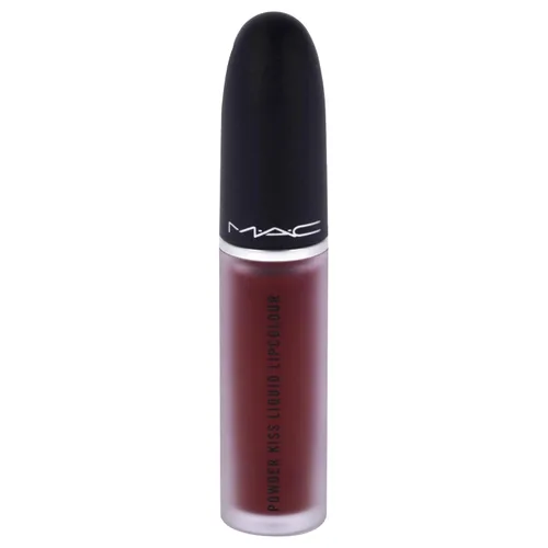 Vista 2 de Powder Kiss - Lápiz labial líquido 995 Fashion Sweetie por MAC para mujer, 0.17 onzas