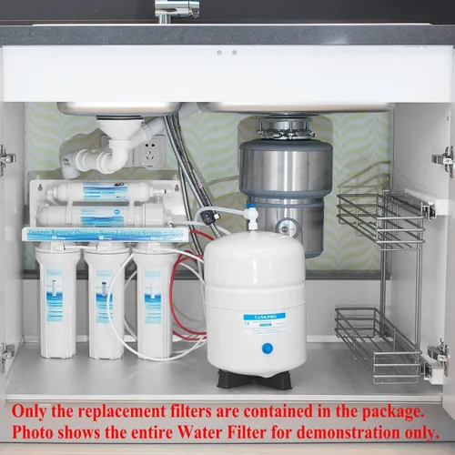 Vista 4 de Membrana de ósmosis inversa 150 GPD - Certificado NSF 11. 75 pulgadas x 1. Membrana de repuesto de 75" para sistema de filtración de agua RO