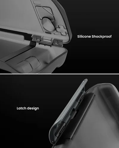 Vista 8 de tomtoc Armor Case for Steam DeckOLED, Steam Deck Hard Shell, Protective Case, Hard Portable Travel Carry Case, Shock-proof, Anti-scratch, with