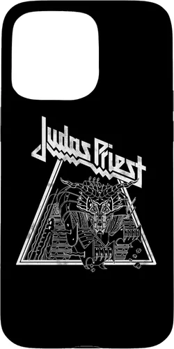 Vista 23 de iPhone 15 Judas Priest - Funda Wireframe Defenders