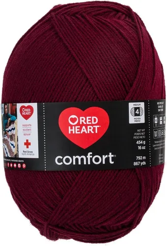Vista 60 de RED HEART Hilo Comfort Shimmers, ópalo blanco
