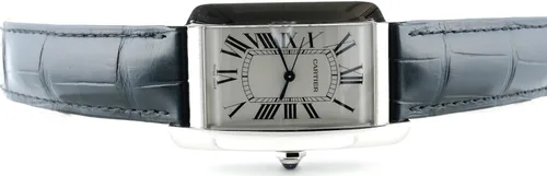 Vista 3 de Cartier Tank Americaine WSTA0018 - Talla grande para hombre