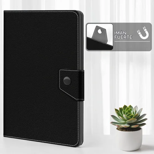 Vista 3 de DETUOSI - Funda universal para tablet Android de 7 pulgadas, color negro