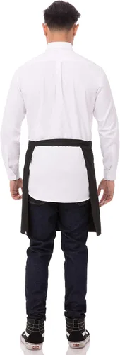 Vista 2 de Chef Works Delantal unisex medio bistro para servidor