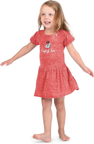 Vista 18 de Little King NCAA Knobby - Vestido para niñas pequeñas, tallas 2T, 3T y 4T