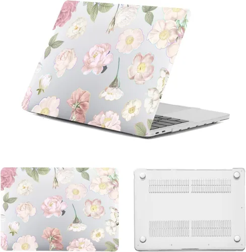 Vista 10 de Funda protectora para MacBook Air de 11 pulgadas 2015 2014 2013 2012 2011 2010 A1465 A1370, diseño de patrón de plástico, funda para laptop