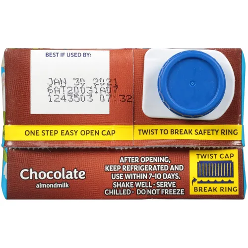 Vista 10 de Almond Breeze Leche de almendra sin lácteos, chocolate, 32 onzas líquidas