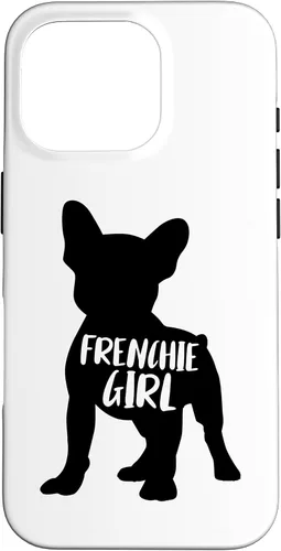 Vista 20 de Funda para iPhone 17 con diseño de bulldog francés con diseño divertido de Frenchie Girl