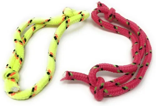 Vista 5 de Funiverse Paquete de 200 pulseras trenzadas de la amistad, surtido de 6 colores, colores neón brillantes para regalos de fiesta, carnavales
