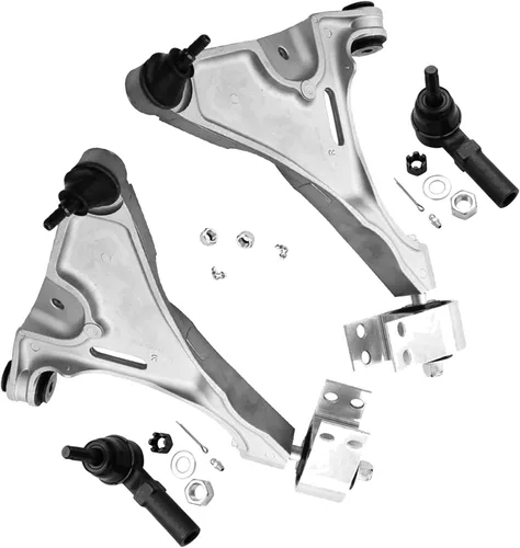 Vista 228 de Detroit Axle - Barras estabilizadoras de brazos de control delanteros 4WD para Ford 2005-2008 F-150 Lincoln Mark LT, 2 brazos de control superiores