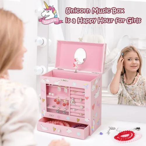 Vista 9 de efubaby Joyero mejorado para niñas