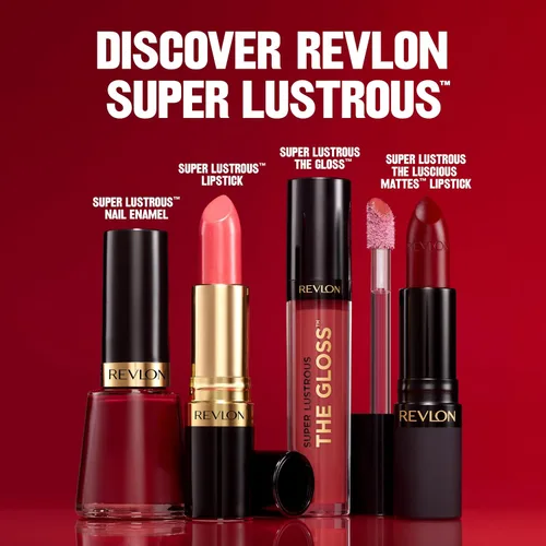 Vista 10 de Revlon - Brillo de labios, Super Lustrous The Gloss, no es pegajoso, acabado de alto brillo 200 Crystal Clear