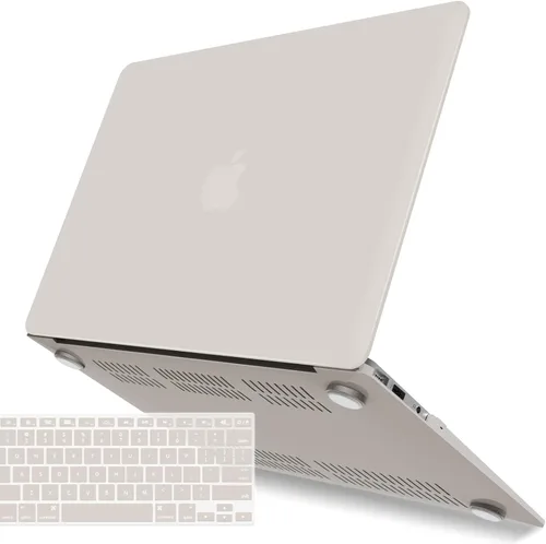 Vista 54 de IBENZER - Funda compatible con MacBook Air de 11 pulgadas, modelo A1370 A1465, funda de plástico suave al tacto, rígida, en paquete con funda