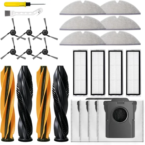 Vista 10 de 24Pcs Replacement Accessory Kits for Dreame D10 Plus Gen 2
