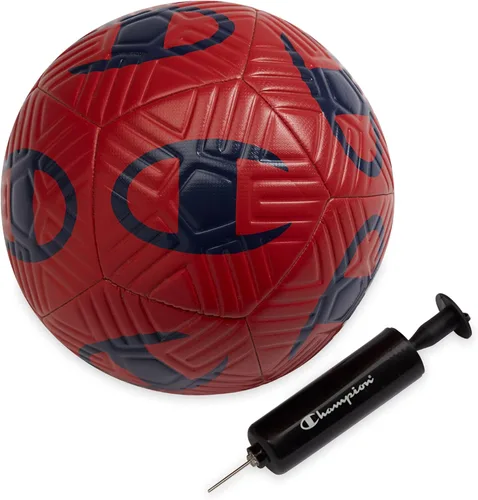 Vista 17 de Champion Playmaker Logo Deflated Soccer Ball with Pump, Size 5 Soccer Ball, Durable Panels for Kids, Youth & Adults, Indoor/Outdoor Training Ball