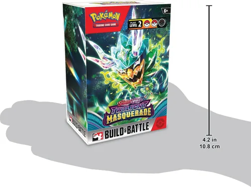 Vista 3 de POKÉMON TCG: SCARLET Y VIOLET TWILIGHT MASQUERADE CONSTRUYE Y COMBATE