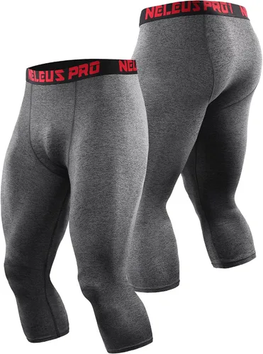 Vista 5 de Neleus - Leggings de compresión para hombre