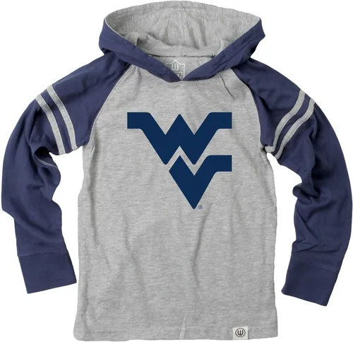 Vista 30 de Wes and Willy - Sudadera con capucha de manga larga para niños de universidad con rayas