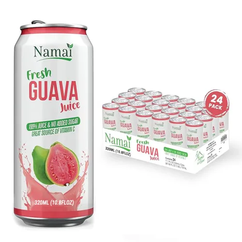 Vista 10 de Namai Jugo 100% Puro y Natural de Pitahaya, Sin Azúcar Añadida, Sin Conservantes, Paquete de 24