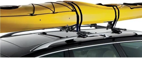 Vista 5 de Tabla de surf Kayak SUP Surf Roof Rack Correas de amarre 15 pies (2) Negro