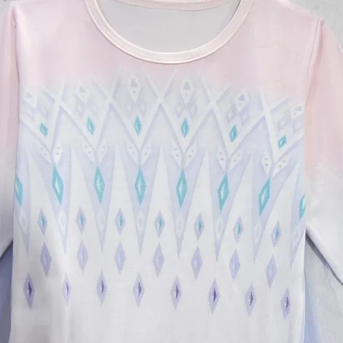 Vista 6 de AADICARE Vestidos de princesa para niñas, vestido de disfraz de princesa con accesorios para fiesta de disfraces