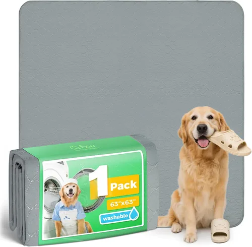 Vista 90 de FXW Almohadillas lavables para orina para perros, almohadillas para cachorros con súper absorbentes, diseñadas específicamente para jaulas de 24