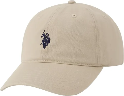 Vista 17 de U.S. Polo Assn. Gorra de béisbol, sombrero ajustable de papá 100% algodón con pequeño logo de pony Negro