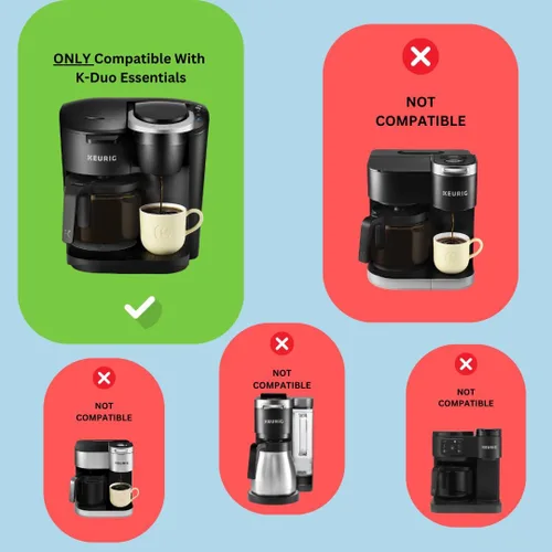 Vista 2 de Cesta de café de repuesto para cafetera K-Duo Essentials, compatible solo con K-Duo Essentials, pieza de repuesto de cesta de filtro reutilizable