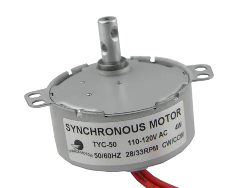 Vista 8 de CHANCS TYC-50 Motor Eléctrico Síncrono AC 110V 0.083-0.1RPM CCW para Ventilador, Microondas, Horno, Chimenea Eléctrica