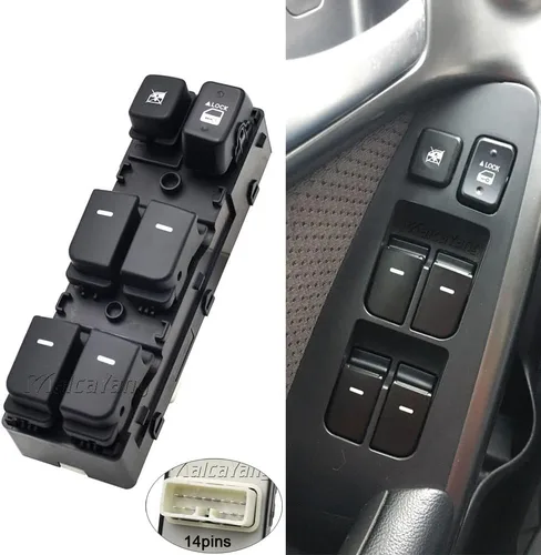 Vista 7 de Juego de interruptores de ventana Power Master K935701X000WK para Kia Forte Cerato