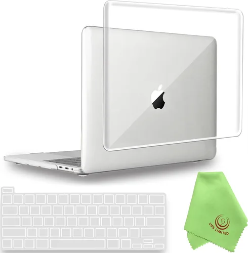 Vista 126 de UESWILL Compatible con MacBook Pro de 13 pulgadas M1 M2 2016-2024 versión A2338 A2289 A2251 A2159 A1989 A1706 A1708, con Touch Bar USB-C, funda