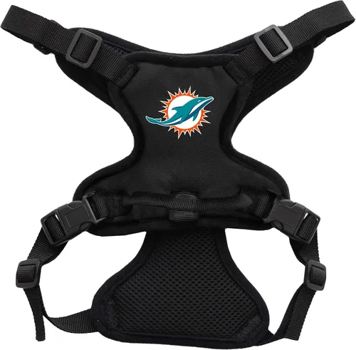 Vista 6 de Littlearth NFL Las Vegas Raiders Pet Front Clip Harness, Team Color, Small