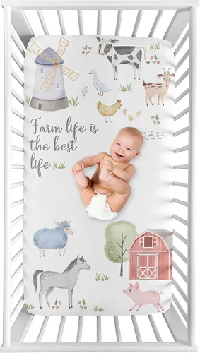 Vista 9 de Sweet Jojo Designs Sábanas bajeras para cuna (vaquero bohemio occidental) para niños, guardería infantil, habitación de niños pequeños, tamaño azul