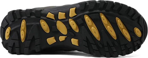 Vista 6 de LUSWIN Zapatos de senderismo para hombre, transpirables, antideslizantes, duraderos, ligeros