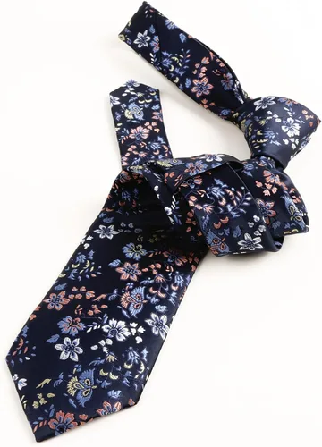 Vista 76 de Alizeal Mens 3.15inches Leaf Flower Pattern Tie with Floral Pocket Square Set