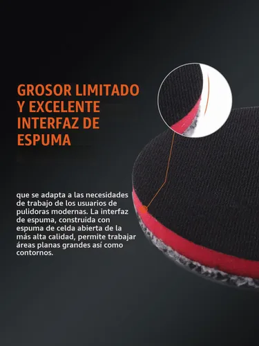 Vista 2 de SPTA Paquete de 10 almohadillas de corte de microfibra de 2 pulgadas, corte y pulido pesados, disco de acabado de microfibra para encerar y pulir