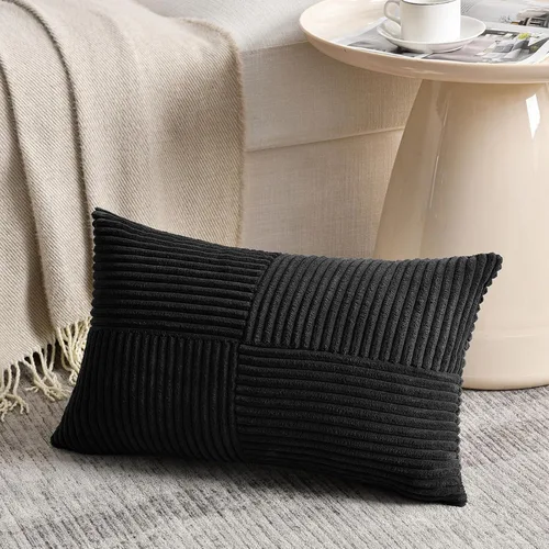 Vista 21 de Fancy Homi - Paquete de 2 fundas de almohada decorativas de color verde oliva pequeñas de 12 x 12 pulgadas para sala de estar, sofá, cama
