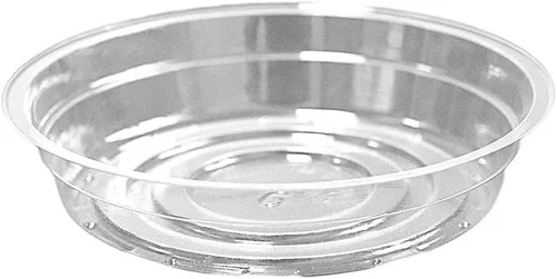 Vista 12 de TRUEDAYS 10 Inch 5 Pack Black Plant Saucers Flower Pot Tray Excellent for Indoor & Outdoor Plants