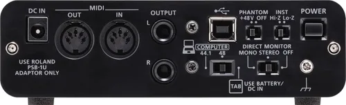 Vista 2 de Roland UA-22 USB AudioInterfaz MIDI