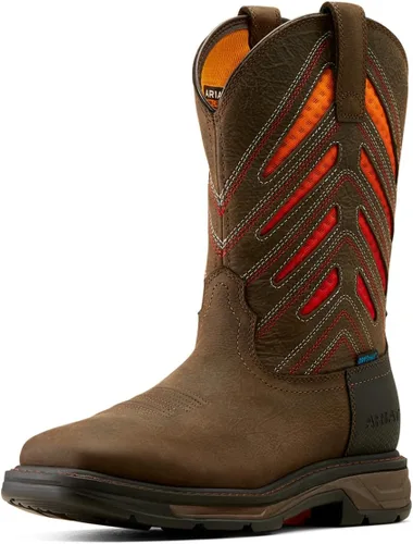 Vista 2 de ARIAT Workhog XT Venttek H2O - Botas para hombre Rye Brown/Storm