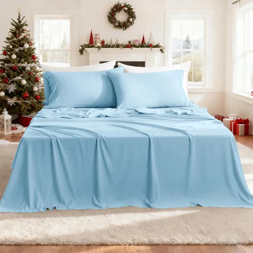 Vista 33 de CozySmile Juego de Sábanas Suaves como Seda Twin XL - Sábanas de Microfibra Transpirable Refrescante de Lujo de 3 Piezas, Bolsillo Profundo de 16