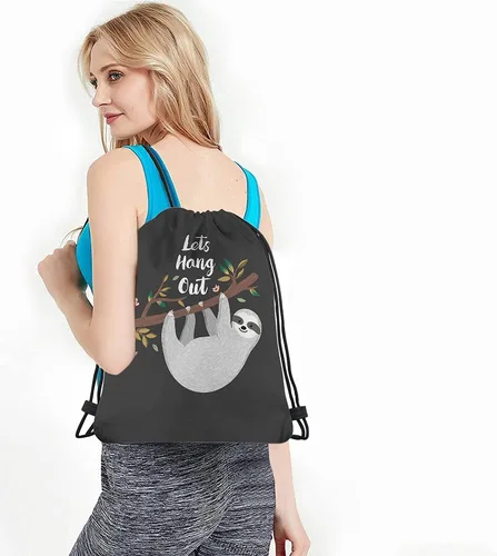 Vista 4 de Skulls - Bolsas con cordón para gimnasio, bolsa con cordón, Multi-a120, Mochilas de viaje