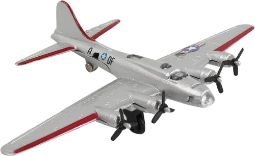 Vista 3 de Daron Worldwide Trading Runway24 B-17 Vehículo, color plateado