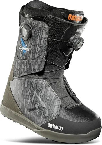 Vista 3 de ThirtyTwo Botas de snowboard BOA para niños Gris/Goma (Santa Cruz)