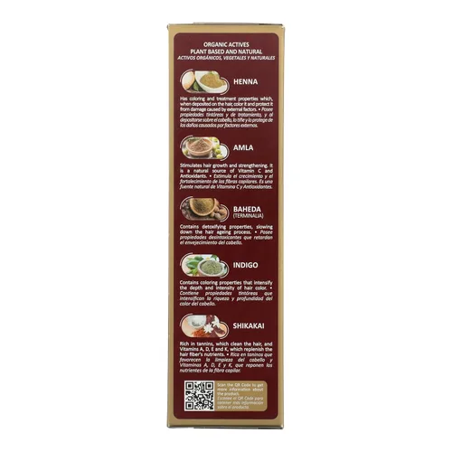 Vista 3 de Surya - Crema de henna dorado marrón