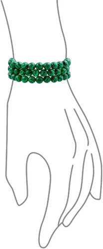 Vista 22 de Bling Jewelry Juego de 3 pulseras elásticas unisex apilables con cuentas redondas de 0.315 pulgadas para mujeres, adolescentes y hombres, multihebra