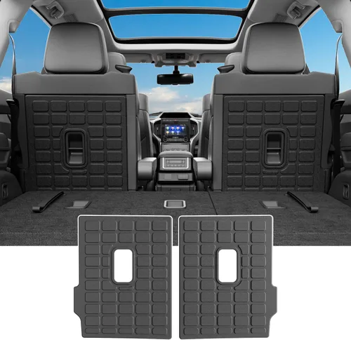 Vista 15 de powoq Alfombra de Carga Compatible con Jeep Grand Cherokee L 2021-2025 Alfombra de Maletero Overland Forro de Carga TPE Forro de Maletero