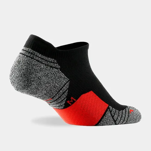Vista 3 de WANDER Calcetines deportivos para correr para hombre, 7 pares de calcetines gruesos acolchados para hombre, calcetines deportivos de corte bajo